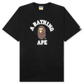 College Tee Black