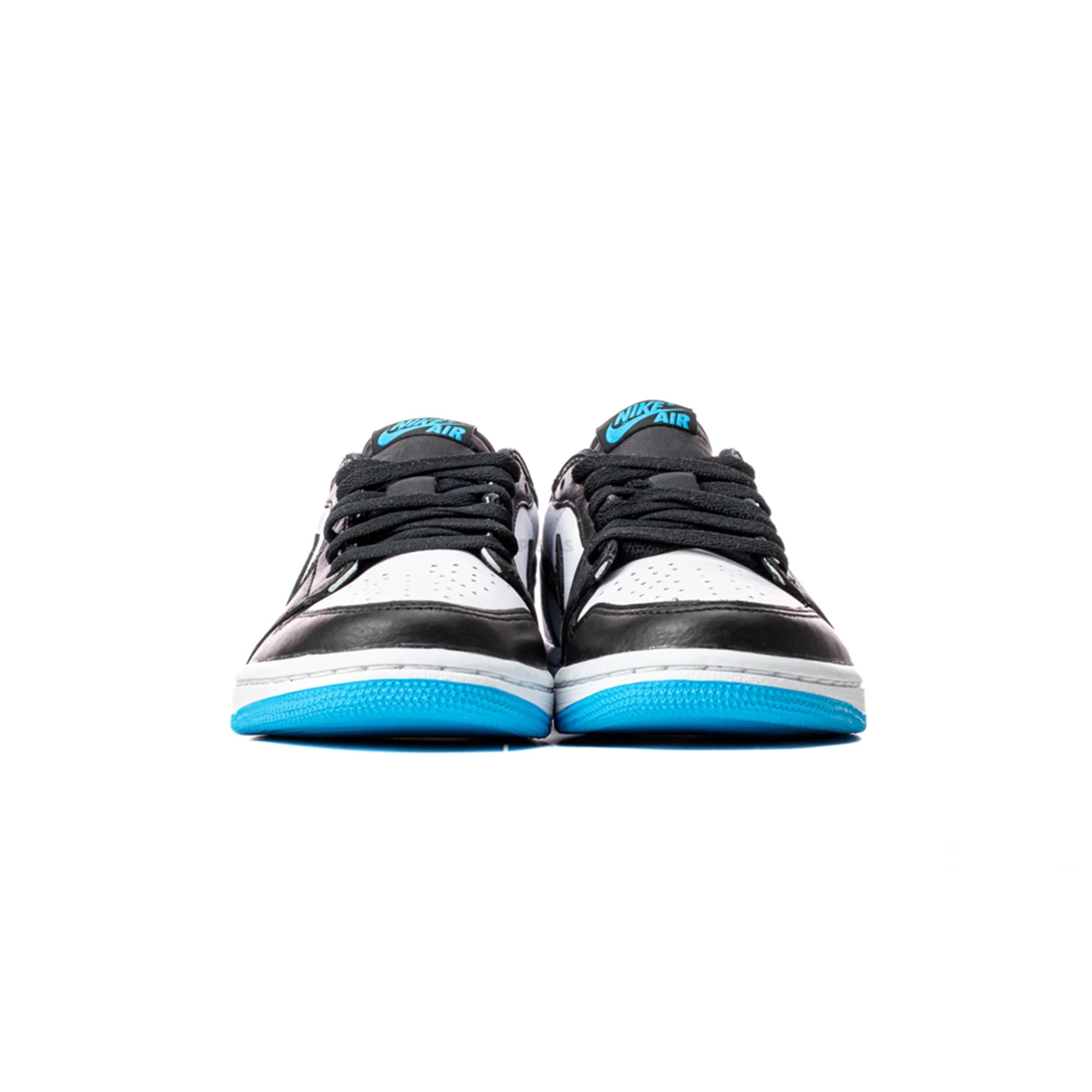 1 Low 'Black Dark Powder Blue' Women's (2022)