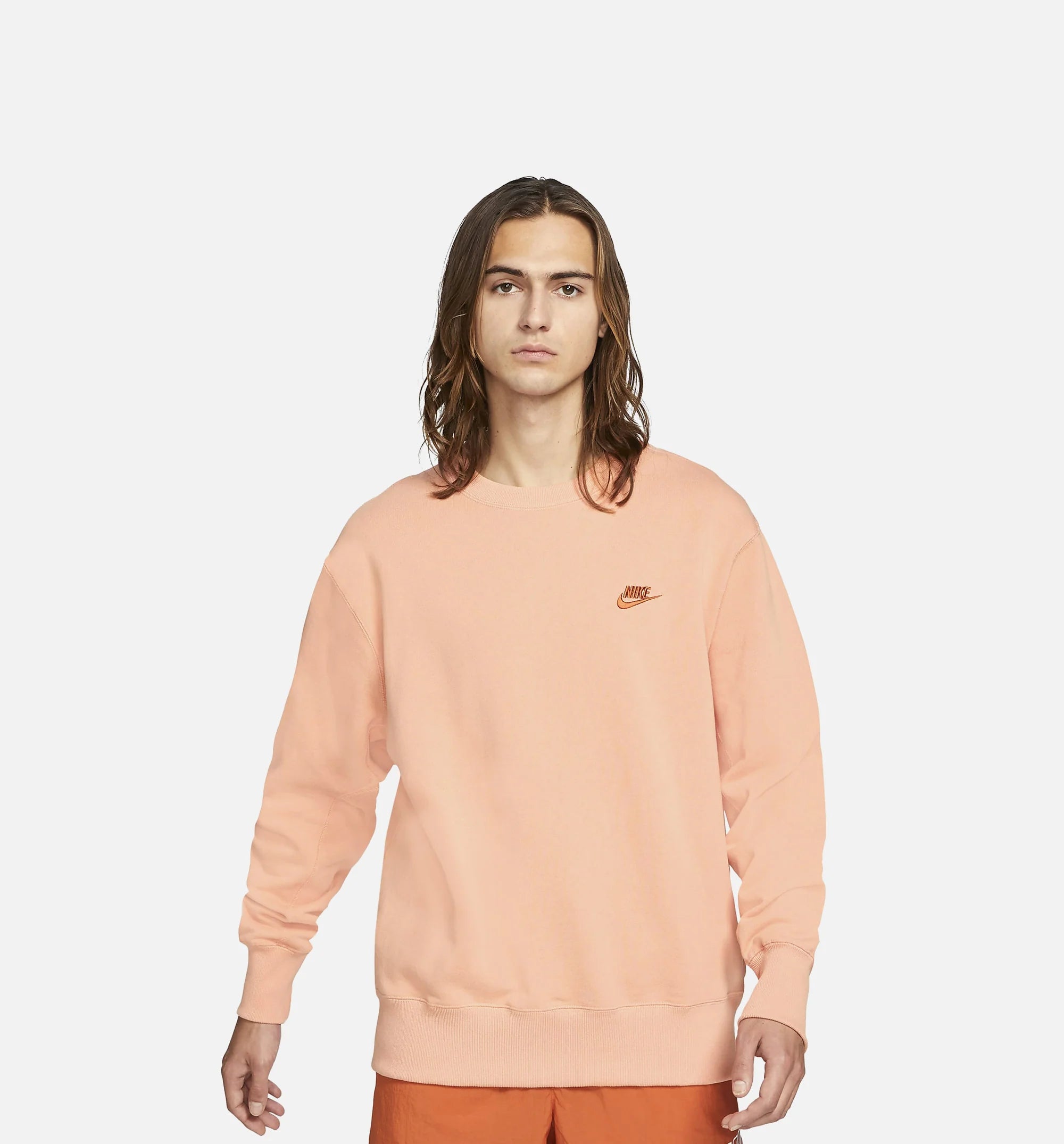 Sportswear Classic Fleece Mens Crew Peach