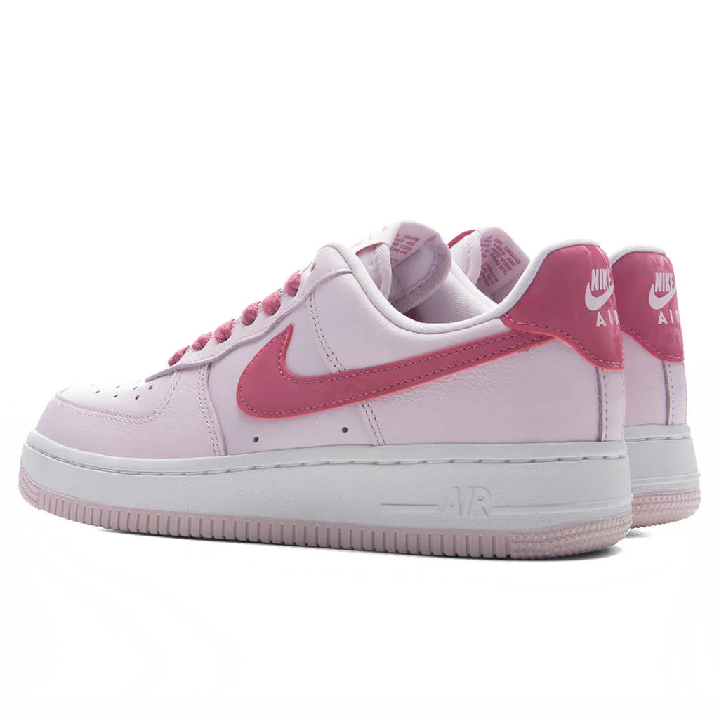 Womens Air Force 1 07 Pearl Pink Peony White
