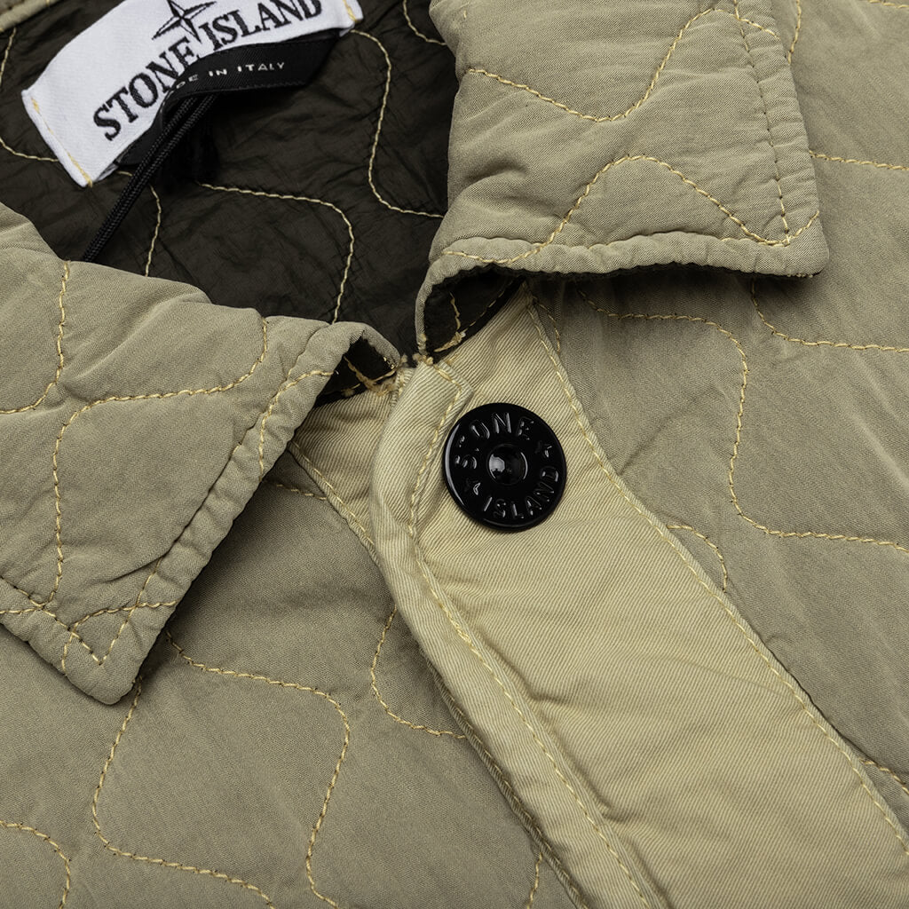 Light Quilted Jacket Natural Beige
