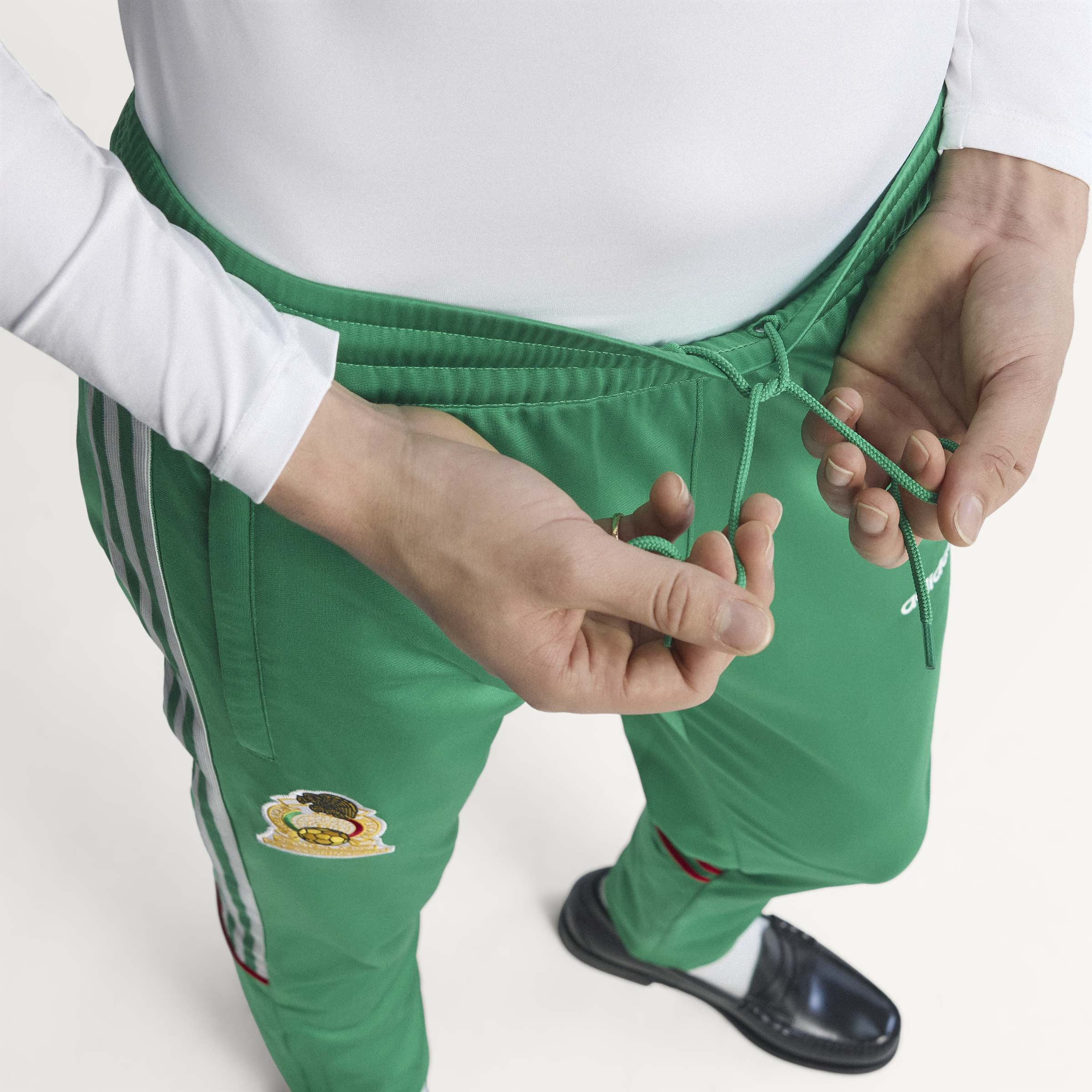 adidas Mexico Track Mens Soccer Tracksuit 1986 Green