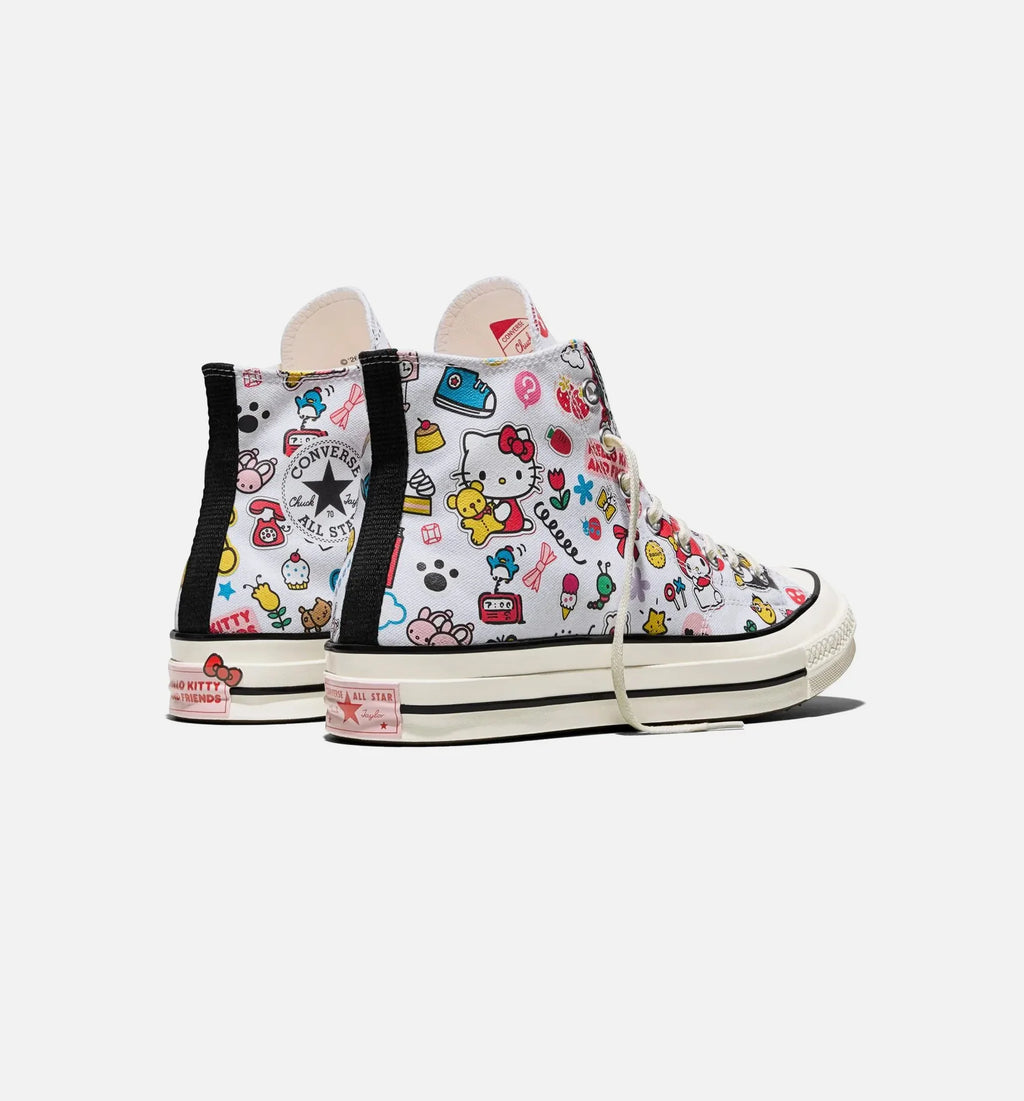 Hello Kitty And friends Chuck 70 Mens Lifestyle Shoe White Pink Green
