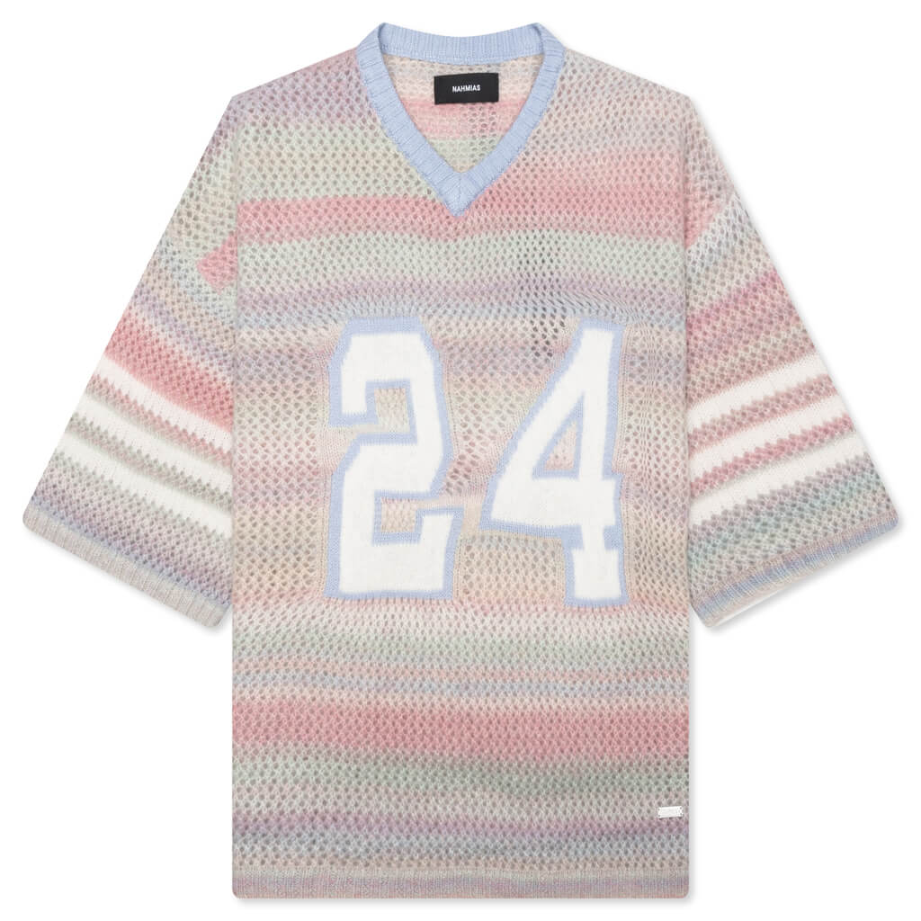Sunset Knit 24 Football Jersey Summer Gradient