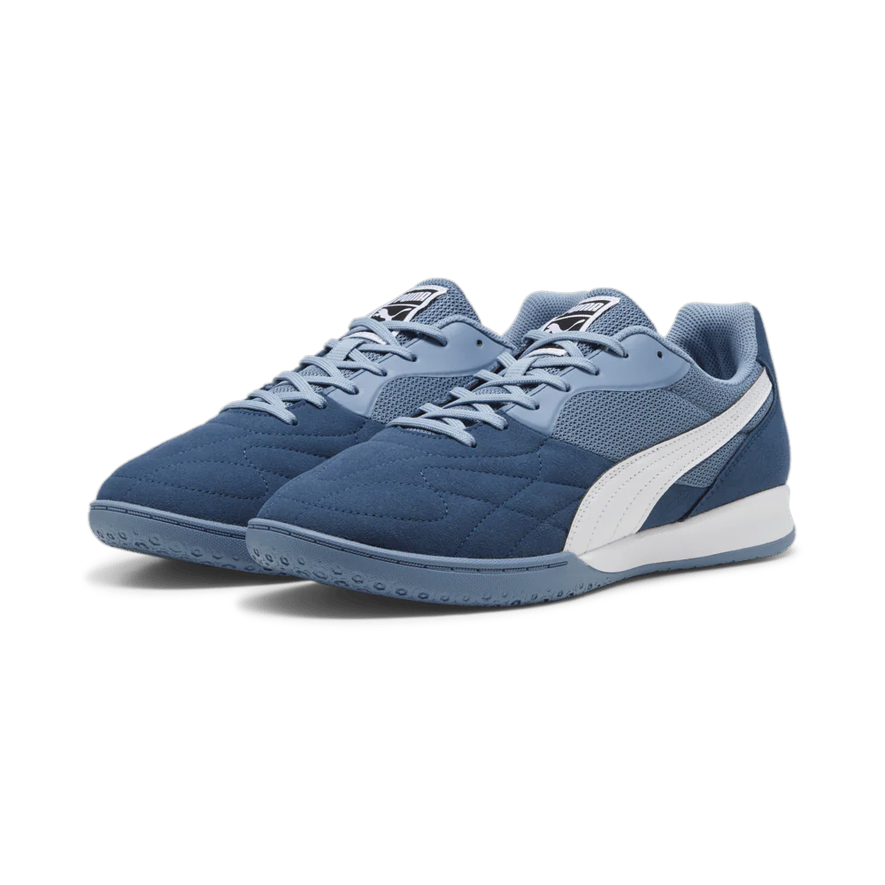 PUMA King Top IT Indoor Shoes Ocean Tropic White Zen Blue