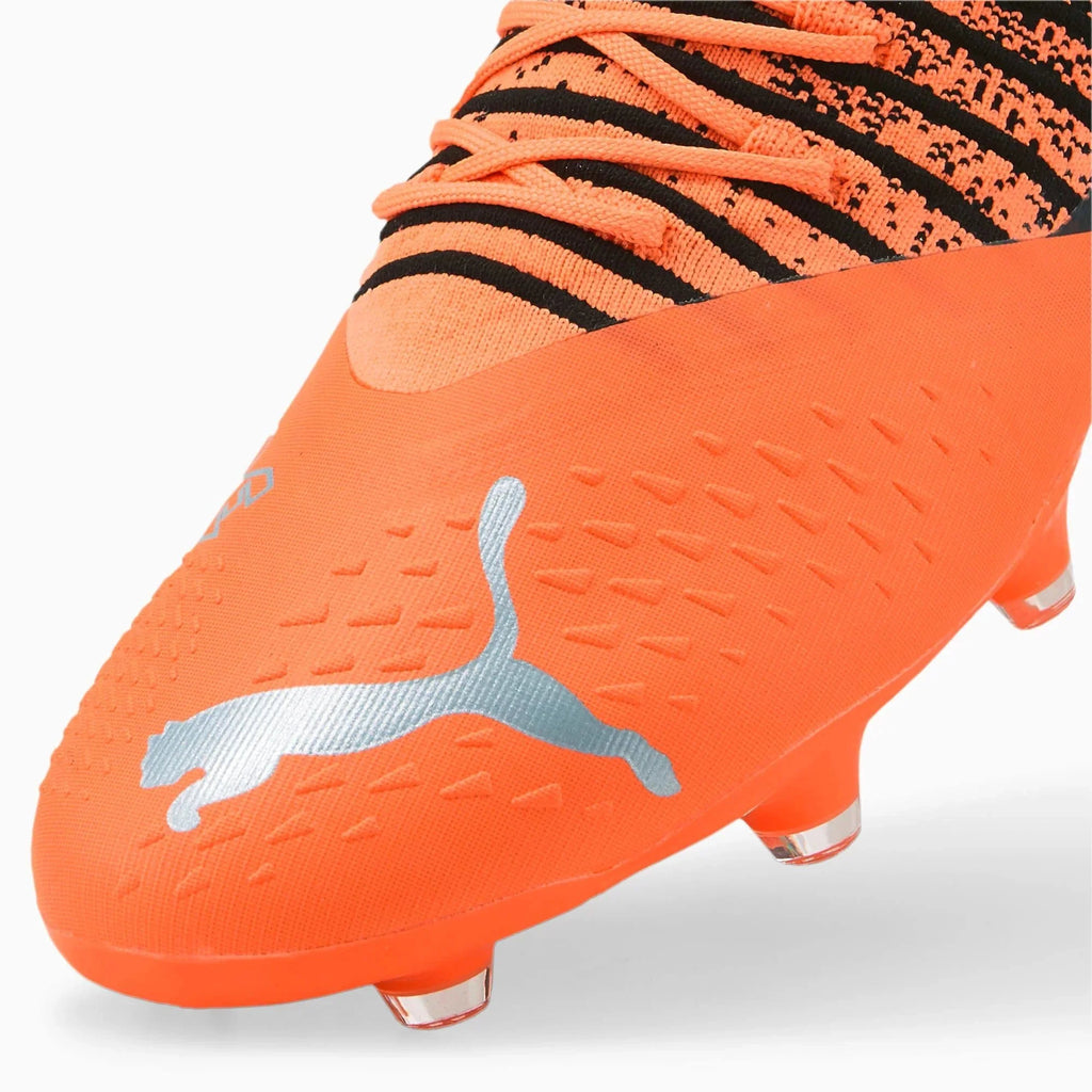 PUMA Future Z 33 FG AG Multi Ground Soccer Cleats Black Orange