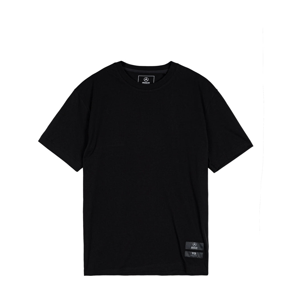 Y-3 x Mercedes-AMG PETRONAS F1 Team Logo Stack Short Sleeve Tee
