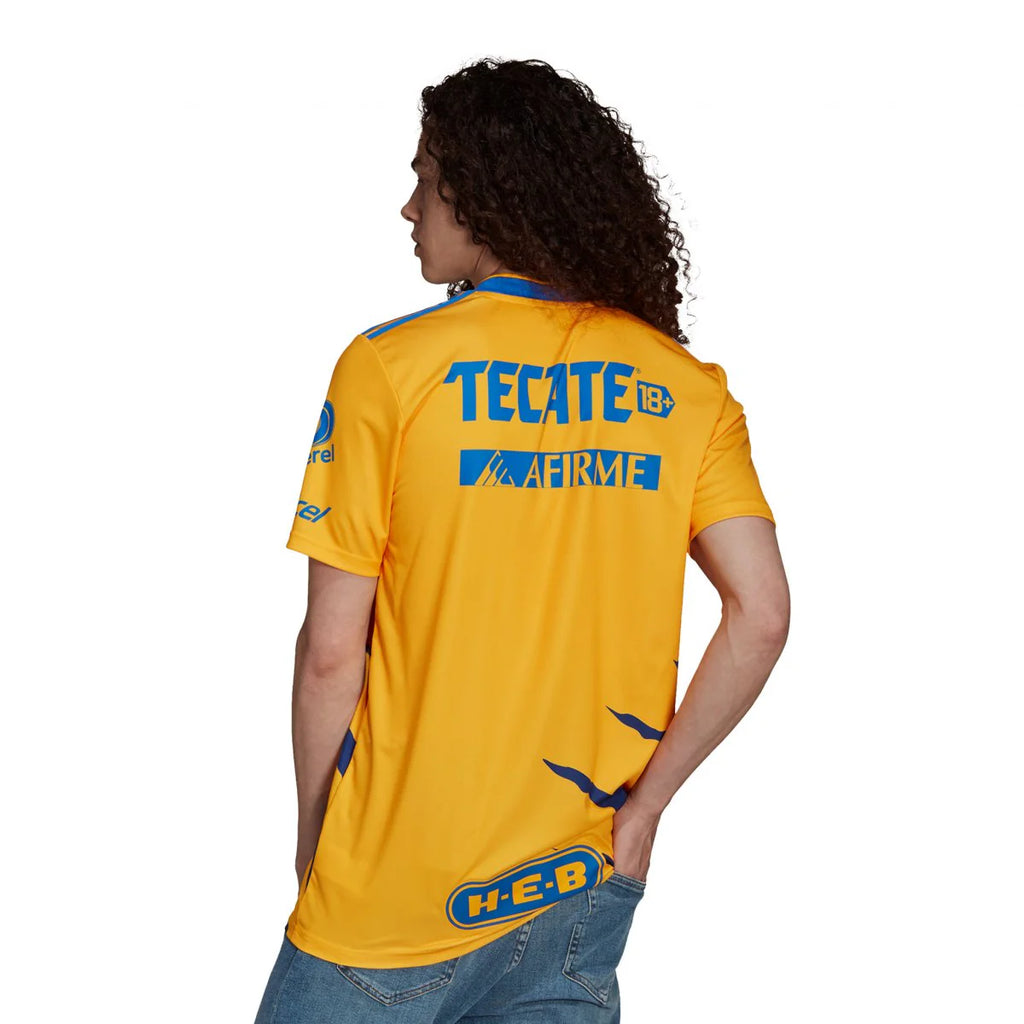 adidas Tigres Home Jersey 21 Gold Blue
