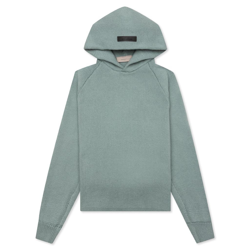 Kids Knit Hoodie Sycamore