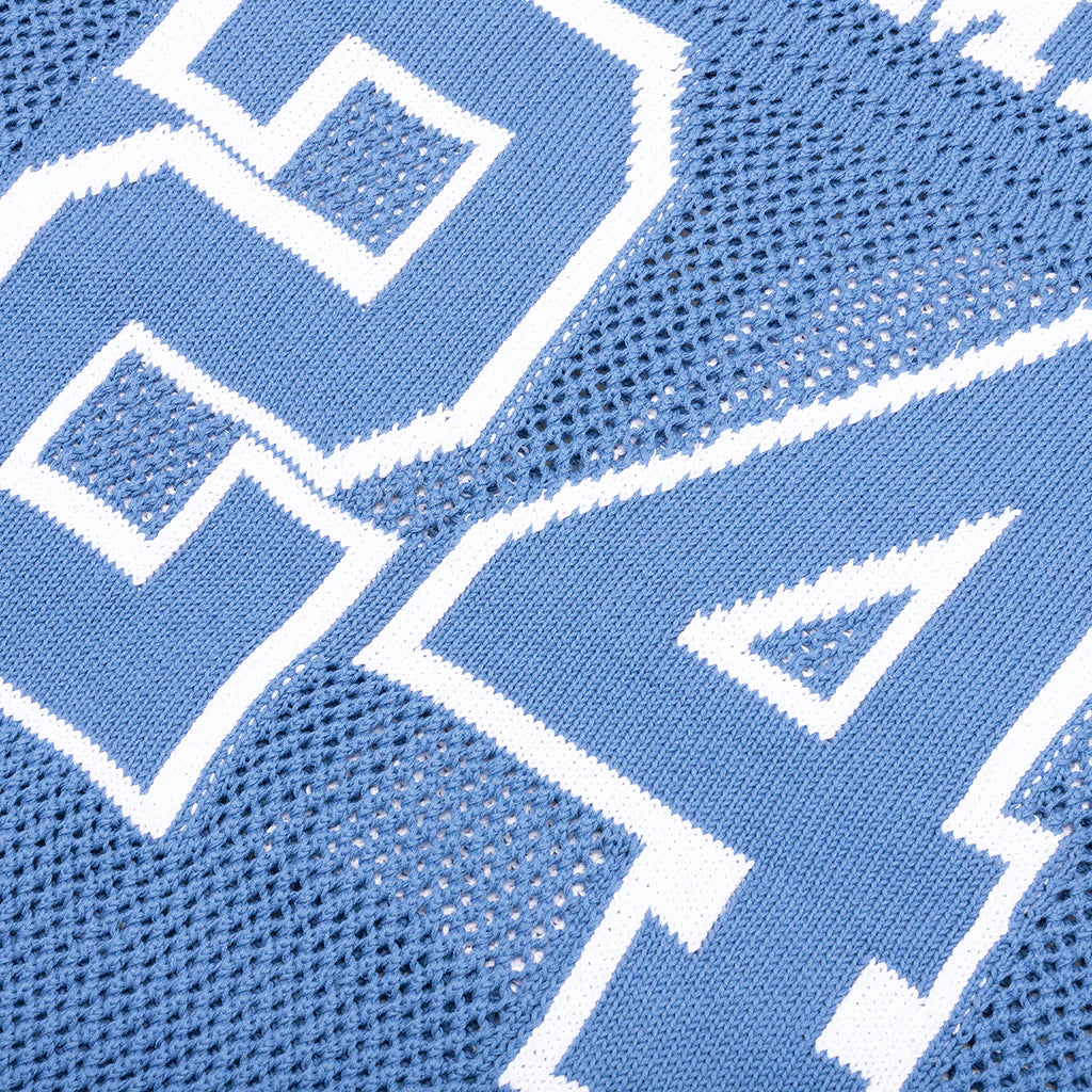 24 Football Knit Shirt Light Blue