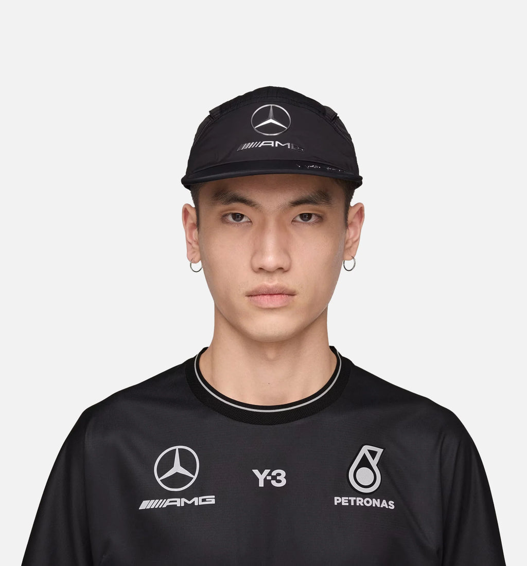 Mercedes AMG Petronas Formula 1 Team Run Mens Hat Black