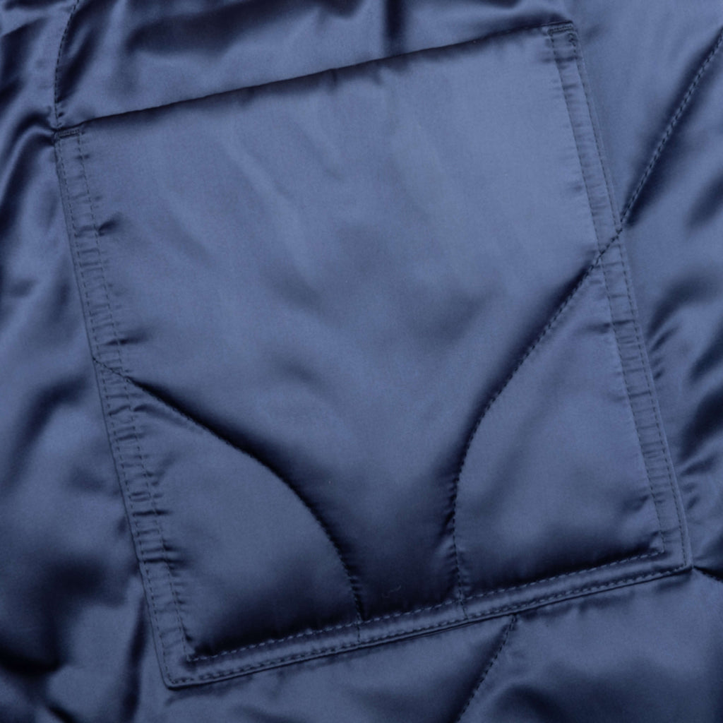 Quilted Shorts Light Indigo