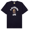College Tee Navy