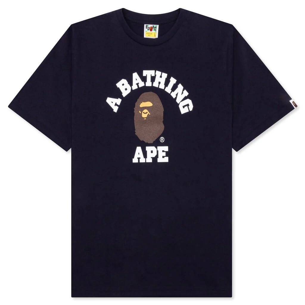 College Tee Navy