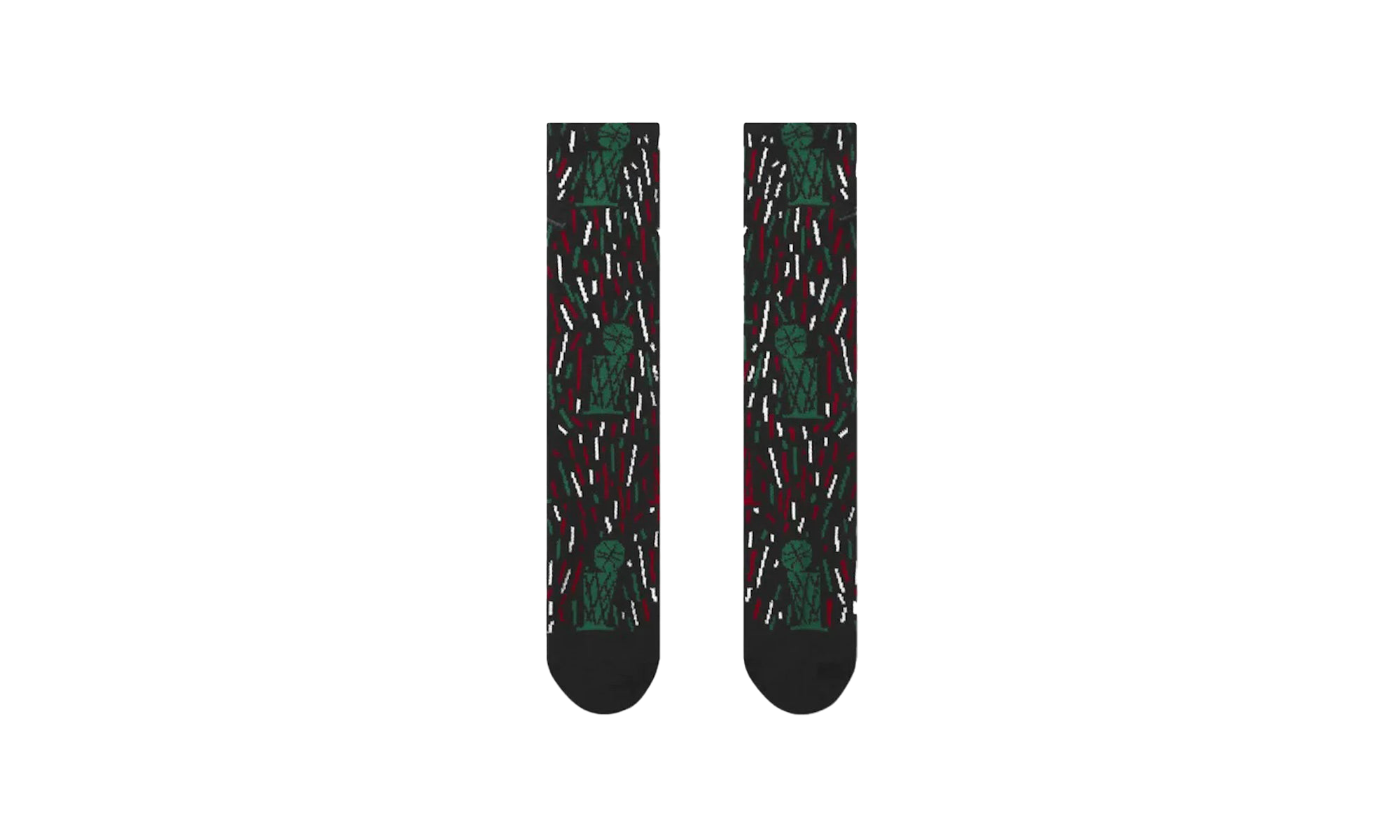 x Nina Chanel Abney Crew Socks "Black" DH5483 010