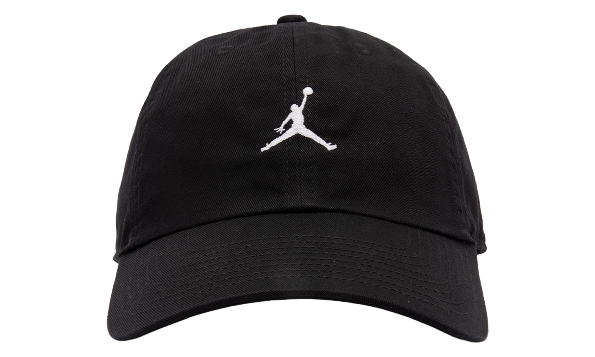 Club Unstructured Curved-Bill Hat "Black / White" HQ1963 010