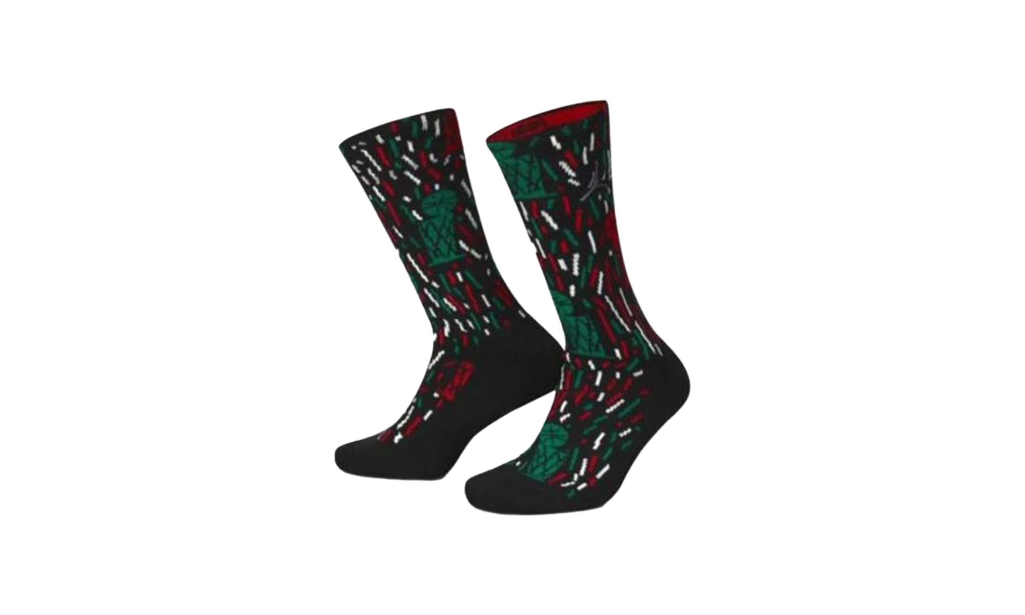 x Nina Chanel Abney Crew Socks "Black" DH5483 010