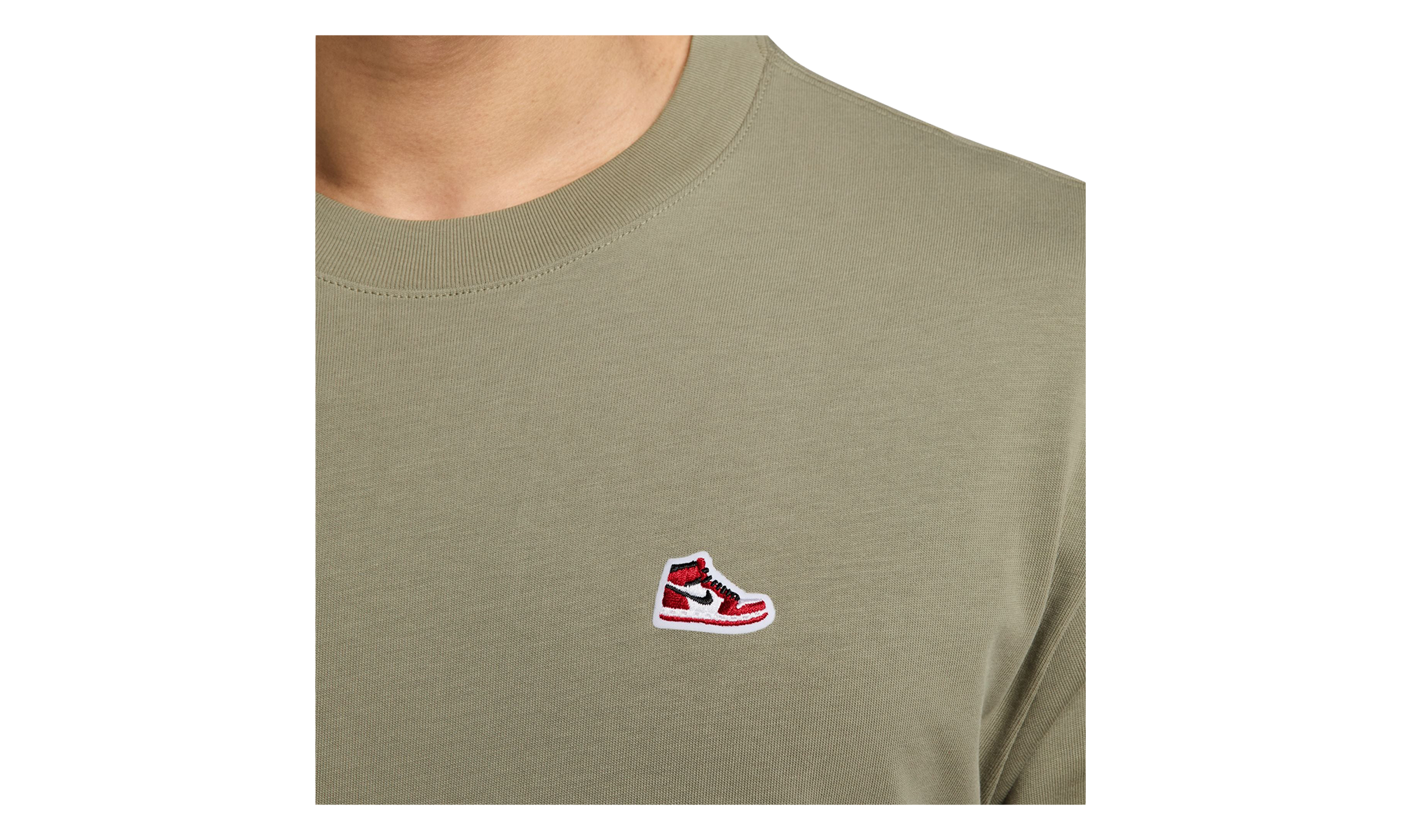 Sneaker Patch T-Shirt "Khaki" HJ2326 238